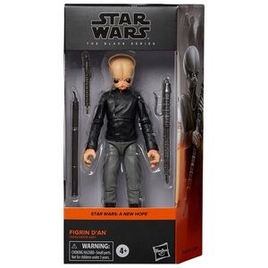 Disney Hasbro The Black Series Figrin D’an + 3 Accessories NIB